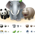 free vista icons animals