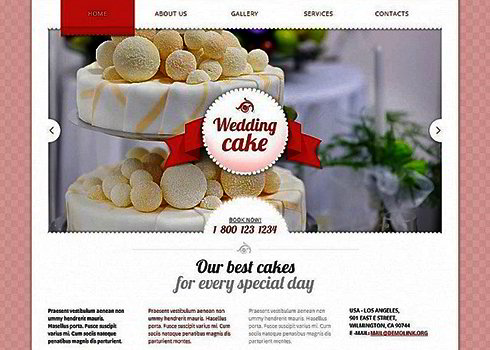 Wedding Moto CMS HTML Template