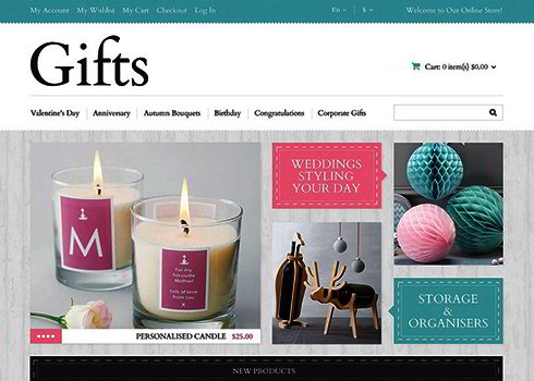 Gifts Magento Theme