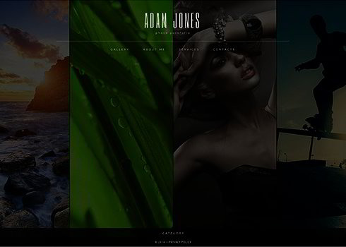 Art & Photography Website Template