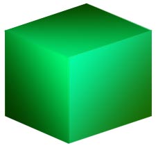 3d Cube in Photoshop Tutorial: Final Result
