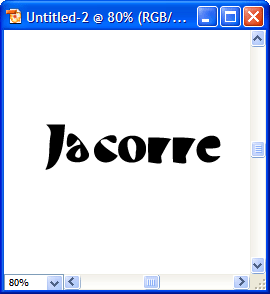 Stylize Text Tutorial: Final Result