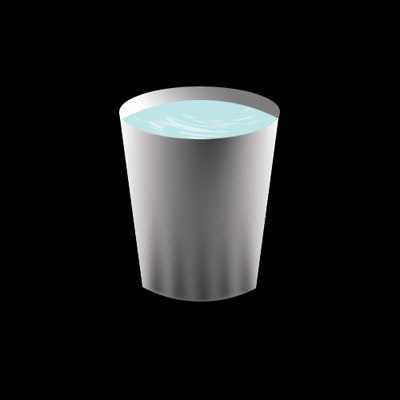 Design a 3D Object with Photoshop Tutorial: Final Result (Click to enlarge)