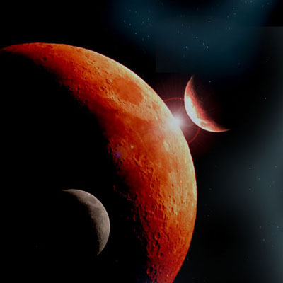 Space Travel Tutorial: Final Result (Click to enlarge)