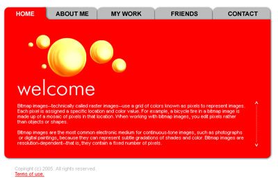 Rounded Layout Tutorial: Final Result (Click to enlarge)