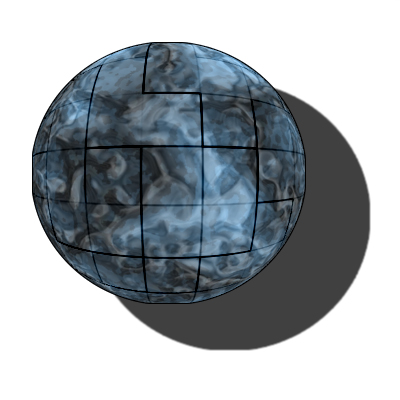 Segmented Globe Tutorial: Final Result