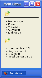 Create a XP Styled Box Tutorial: Final Result