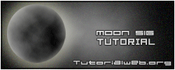 Moon Signature Tutorial: Final Result