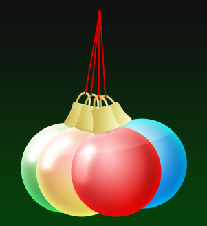 Christmas Ornament Tutorial: Final Result