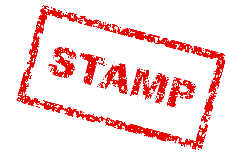 Rubber Stamp Effect Tutorial: Final Result