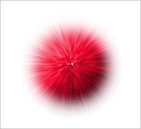 Dandelion or Fuzzy Ball Tutorial: Final Result