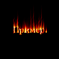 Melted Text Effect Tutorial: Final Result