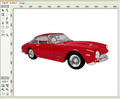 Vector Car Tutorial: Final Result (Click to enlarge)