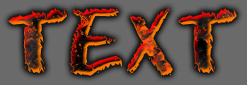 Fire Within Text Effect Tutorial: Final Result