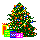 Picsel Animated Cristmas Tree Tutorial: Final Result
