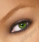 Eye Color Tutorial: Final Result