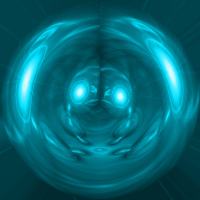 Creating a Silver Alien Orb Tutorial: Final Result