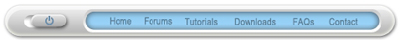 Navigation Bar Tutorial: Final Result (Click to enlarge)