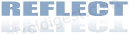 Text Reflection Tutorial: Final Result