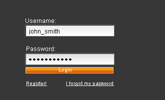 Login Field Tutorial: Final Result