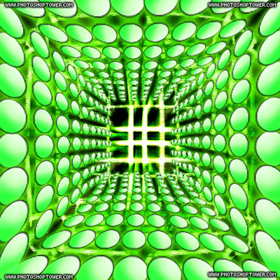 Hypno Tunnel Effect Tutorial: Final Result