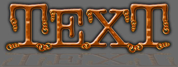 Ring Style Text Effect Tutorial: Final Result