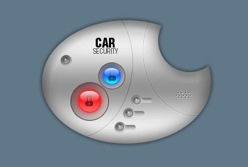 Futuristic Car Security Design Tutorial: Final Result