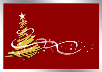 Stylized Christmas Tree Design Tutorial: Final Result