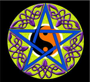 Learn How to Create Penta Ying Yang Tutorial: Final Result