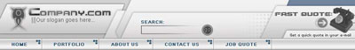 Tech Panel Header