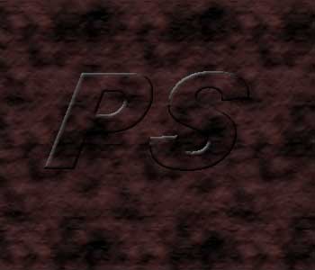Embossed Leather Letters Tutorial: Final Result