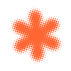 Halftone Custom Photoshop Shape Tutorial: Final Result