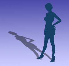 Perspective Shadow Tutorial: Final Result
