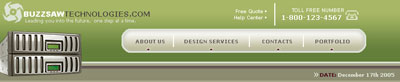 Header Design Tutorial: Final Result (Click to enlarge)