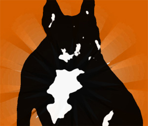 Easy Silhouette Tutorial: Final Result