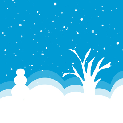 Winter Scene Tutorial: Final Result (Click to enlarge)