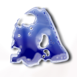 Water Bubbles Text Tutorial: Final Result