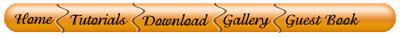Create Some Cool Navigational Bar Tutorial: Final Result