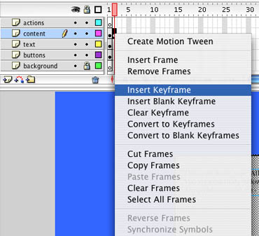 Keyframe Flash