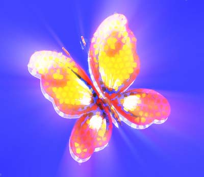 Stained Glass Effect with Photoshop's Tutorial: Final Result