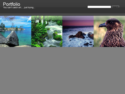 Photography Header Tutorial: Final Result (Click to enlarge)