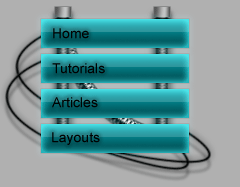 High Tech Navigation Tutorial: Final Result