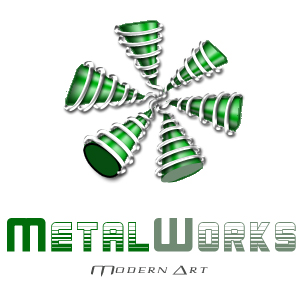 Metal Works Logo Tutorial: Final Result