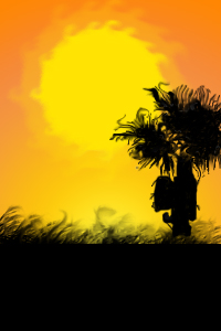 Sunset Painting Tutorial: Final Result