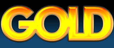 Gold Text Effect Tutorial: Final Result