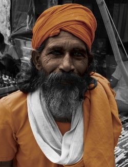 Colorize a Black and White Photo Tutorial: Final Result