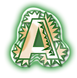 Cool Alphabet A Tutorial: Final Result