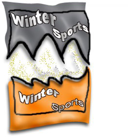 Winter Sport Festival Logo in Spring Tutorial: Final Result