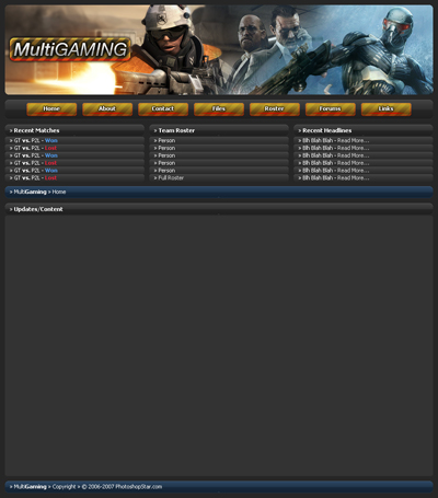 Making a Clan Template Tutorial: Final Result (Click to enlarge)