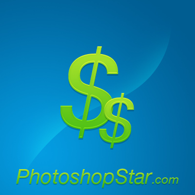 Dollar Sign Logo Tutorial: Final Result